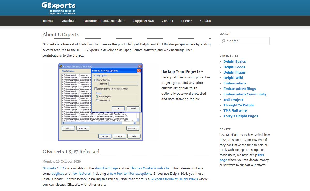 GExperts | Programming Tools for Delphi and C++Builder