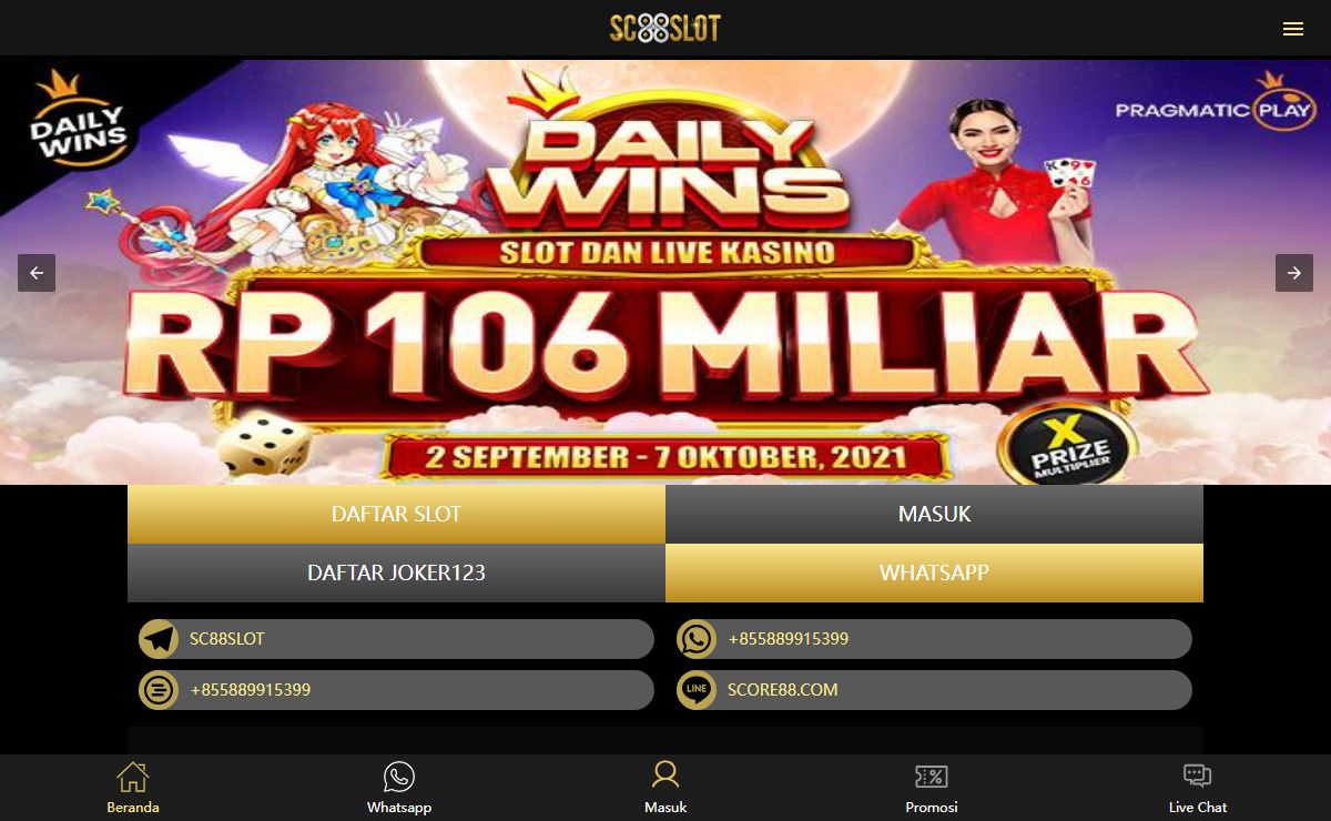 SC88SLOT: JOKER123 - Situs Agen Judi Slot Joker388 Terbaru 2021