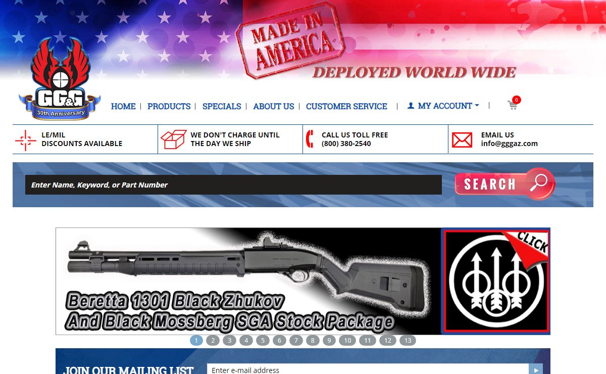 GG&G Tactical Rifle Accessories - Military & Assault Rifle Parts For Sale