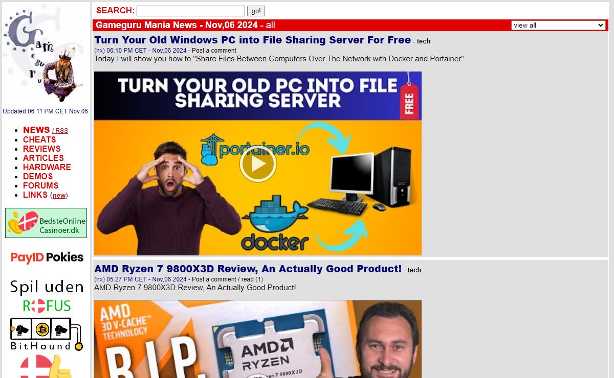 Gameguru Mania - The Best Gaming News