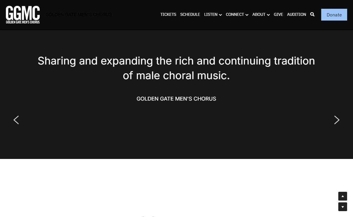Golden Gate Men's Chorus | GGMC | Celebrating 43 Years