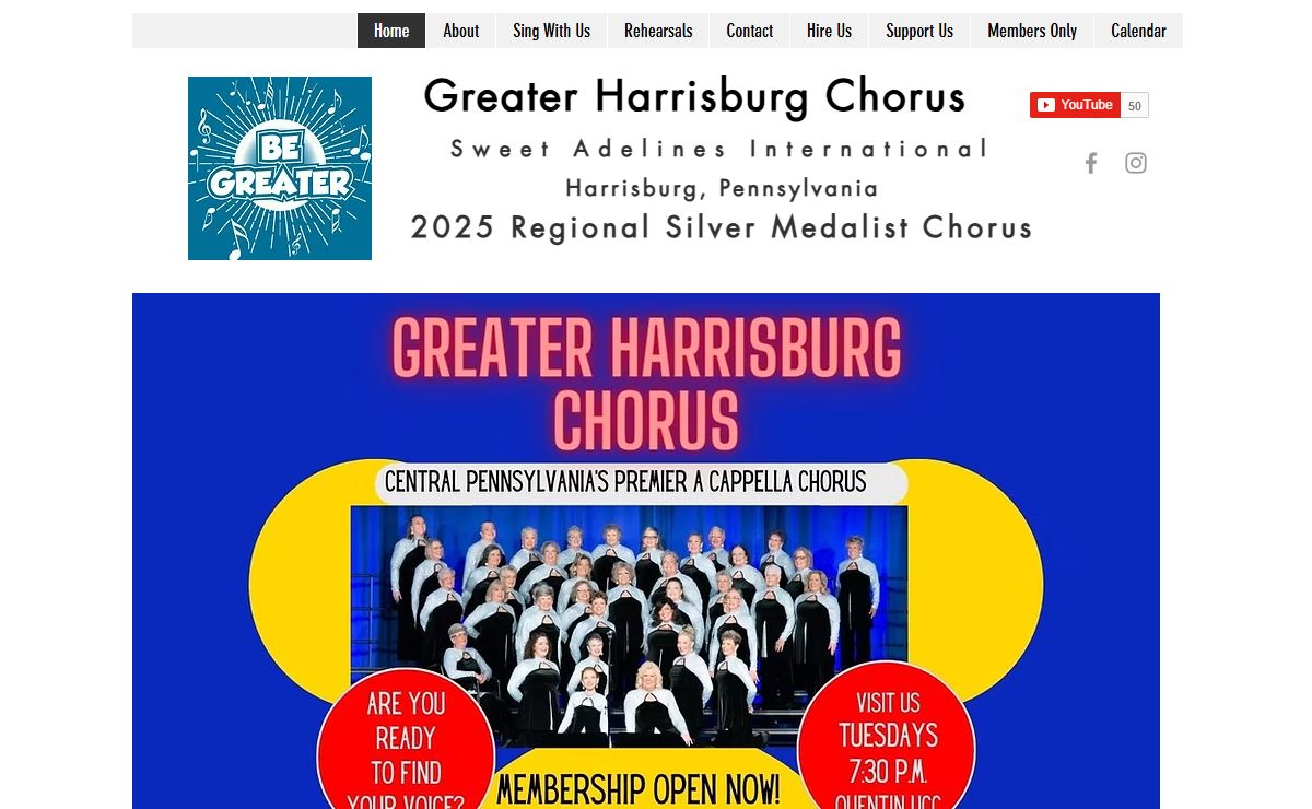 Greater Harrisburg Chorus - Sweet Adelines International