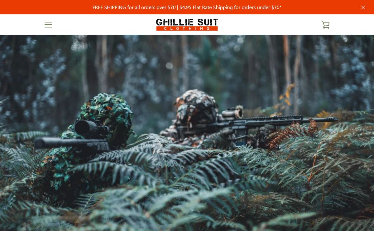 Ghillie Suit Clothing - Ghillie Suits, 3D Leaf Suits, Ghillie Kits