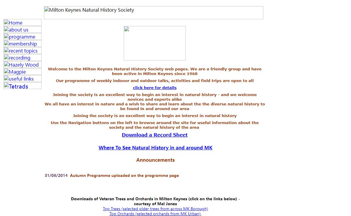 Milton Keynes Natural History Society