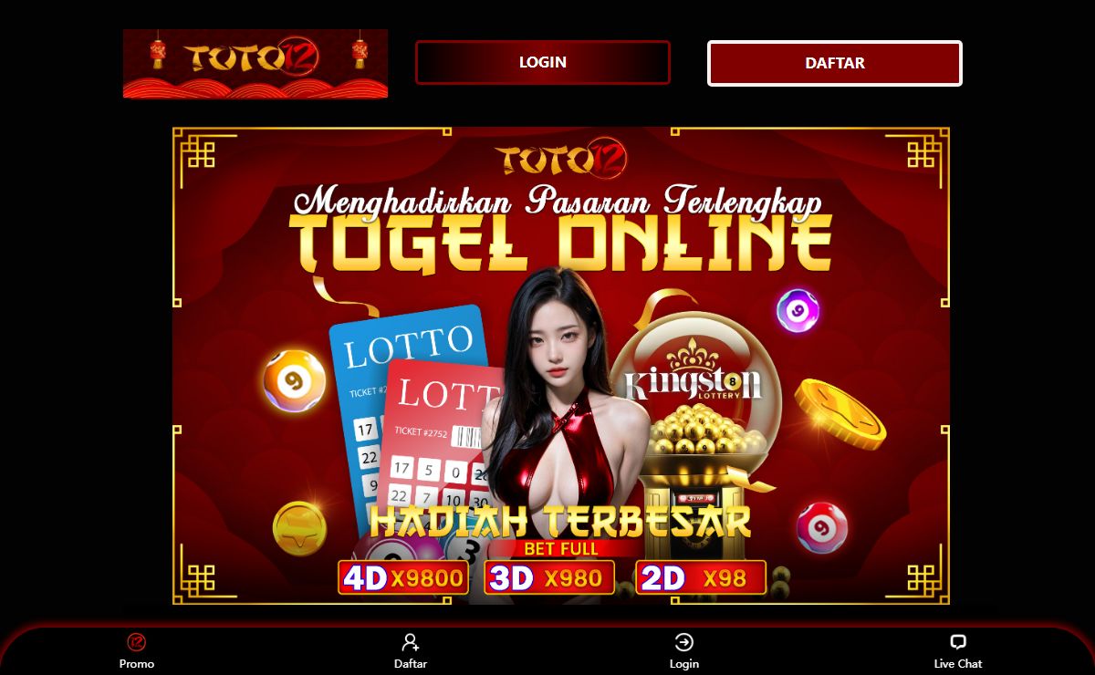 TOTO12 > Situs Bandar Togel Online dengan Teknologi Anti-Cheat