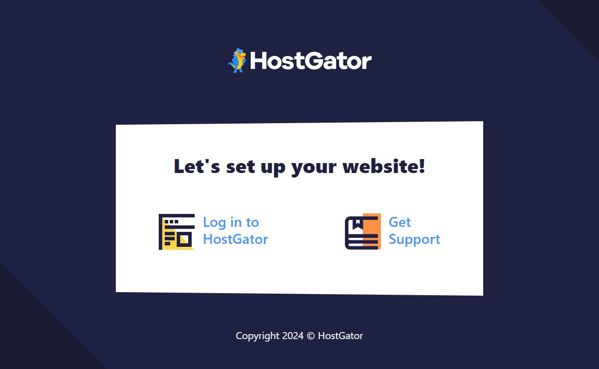 HostGator Website Startup Guide