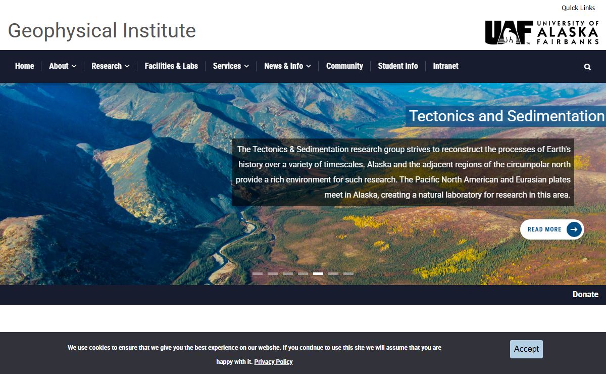 Home | Geophysical Institute