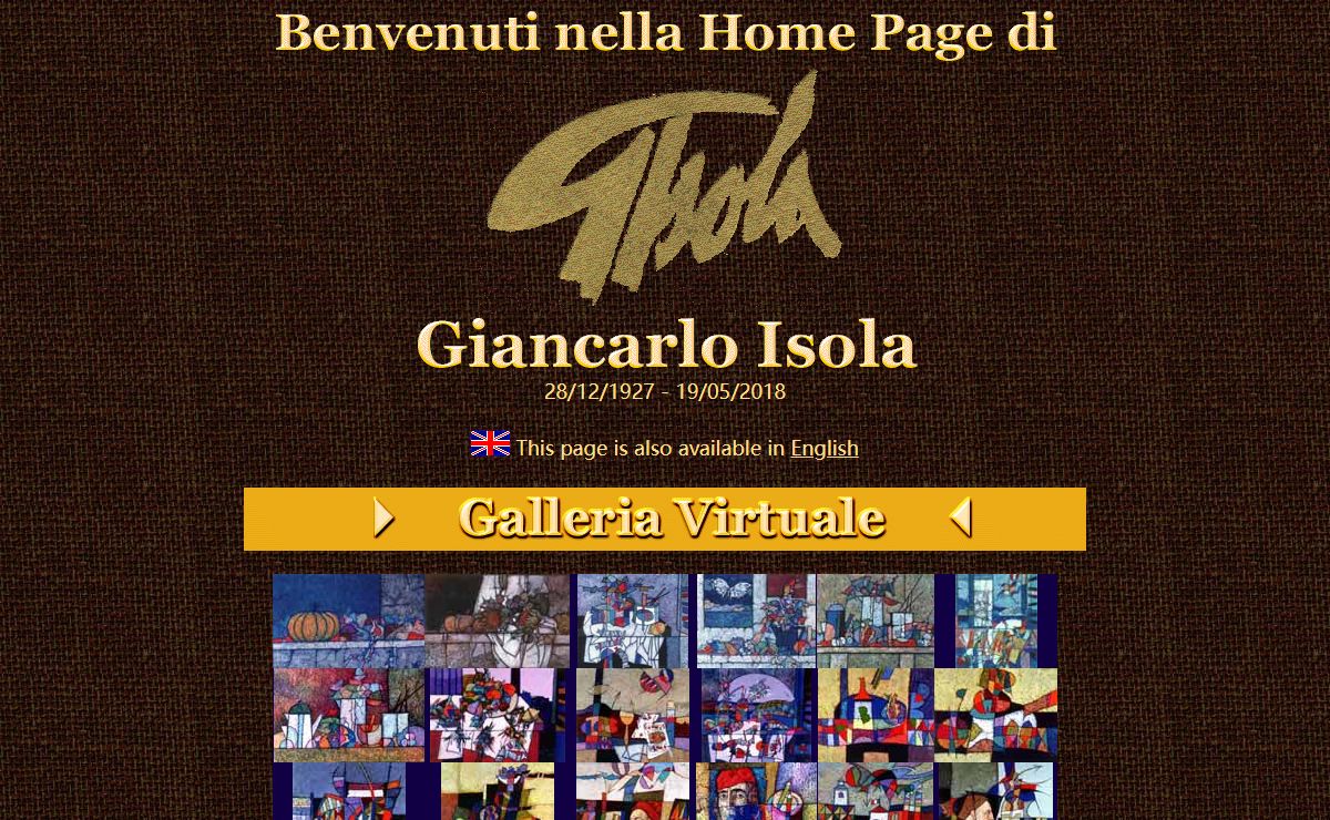 Giancarlo Isola home page
