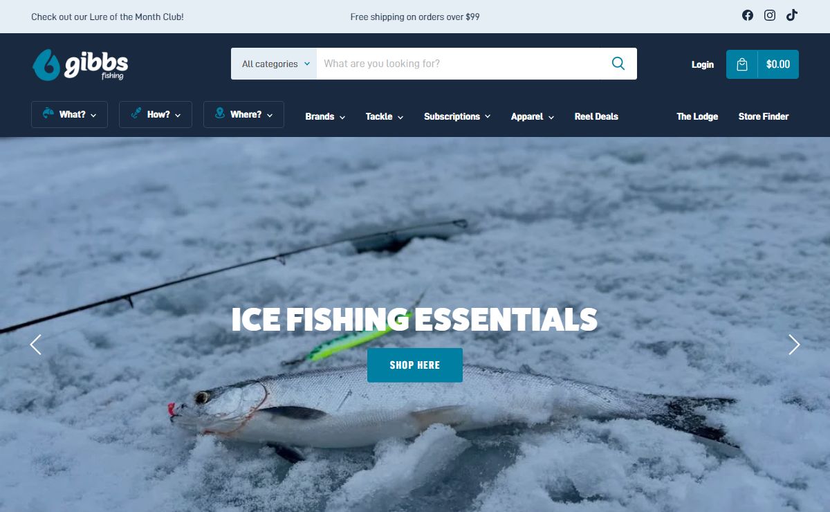 Gibbs Fishing – We Fish Here