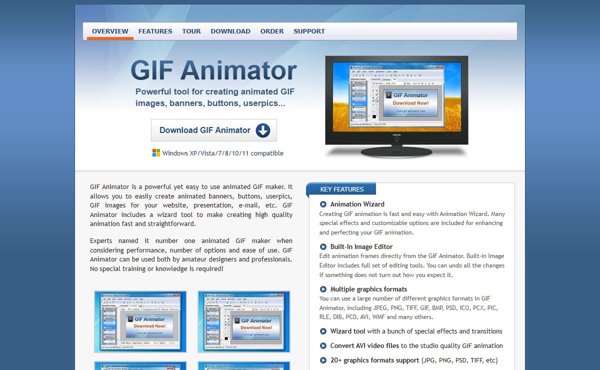 GIF Animator - Download animated gif maker for free.