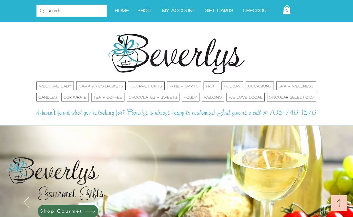Gourmet Gift Baskets Delivery | Beverlys | Parry Sound
