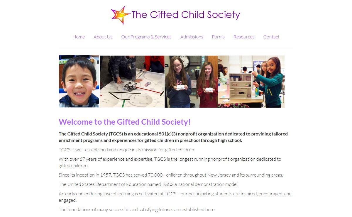 Home | The Gifted Child Society