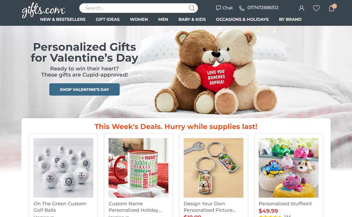 Find the Perfect Gift for Everyone, Every Time at Gifts.com