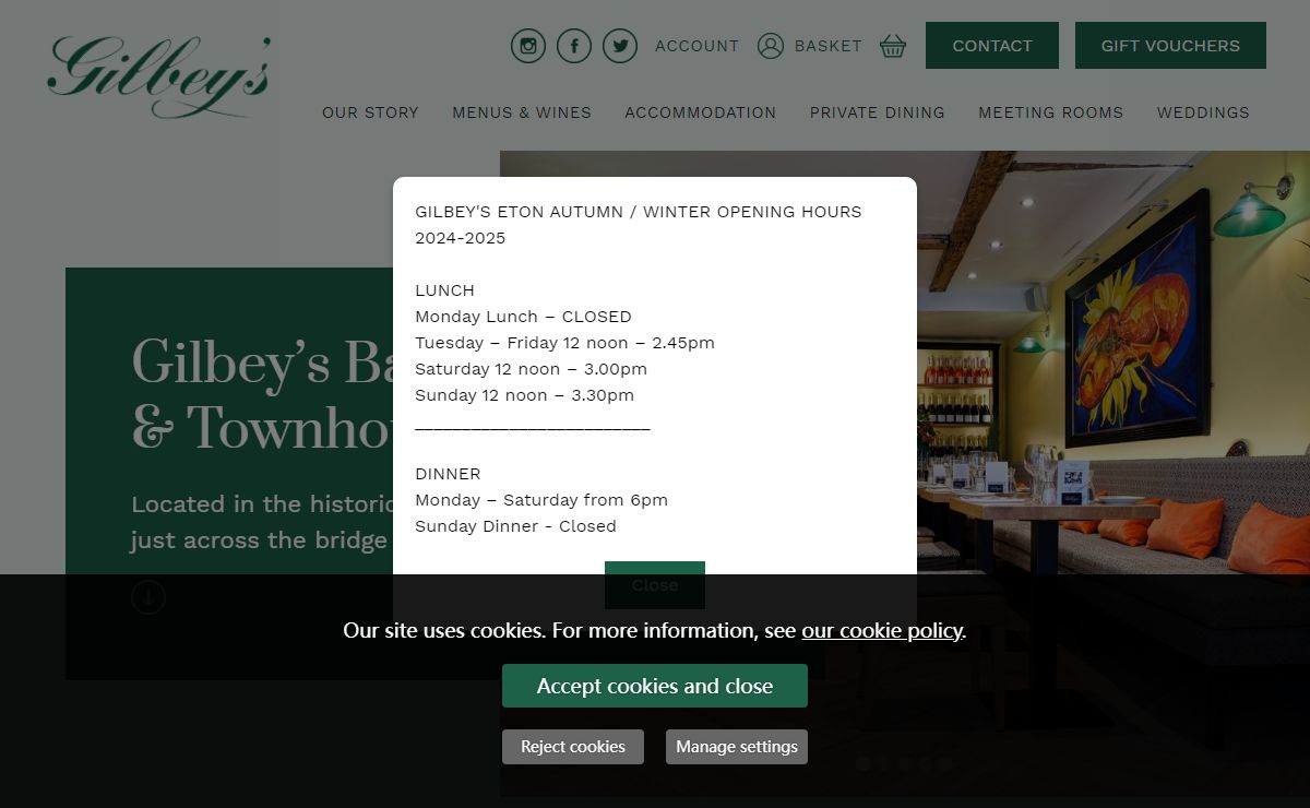 The Gilbey's Group | Eton & Old Amersham