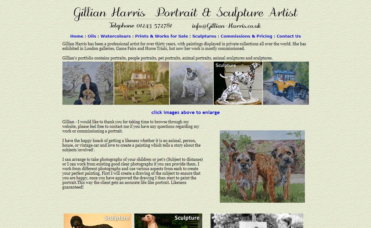 animal sculptures - sculptures, Portrait Artists - People, Pets and animal Portrait artist Gillian Harris.