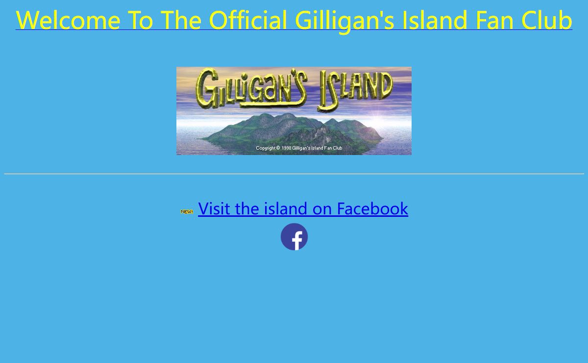 Official Gilligan's Island Fan Club