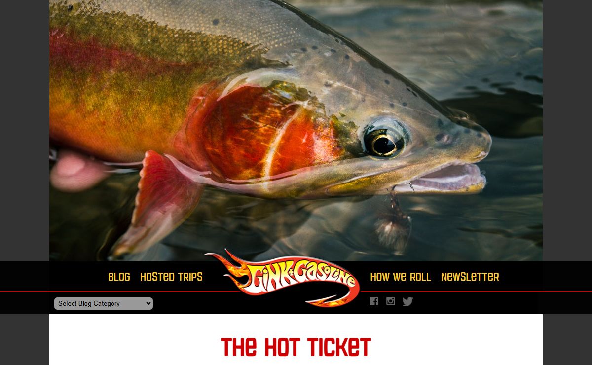 Fly Fishing | Gink and Gasoline | How to Fly Fish | Trout Fishing | Fly Tying | Fly Fishing Blog - A new way of looking at Fly Fishing. Fly Fishing photography, video, tips and talk