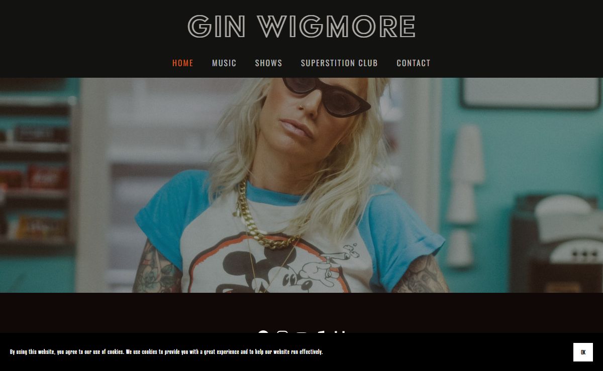 Gin Wigmore | Official Website Homepage