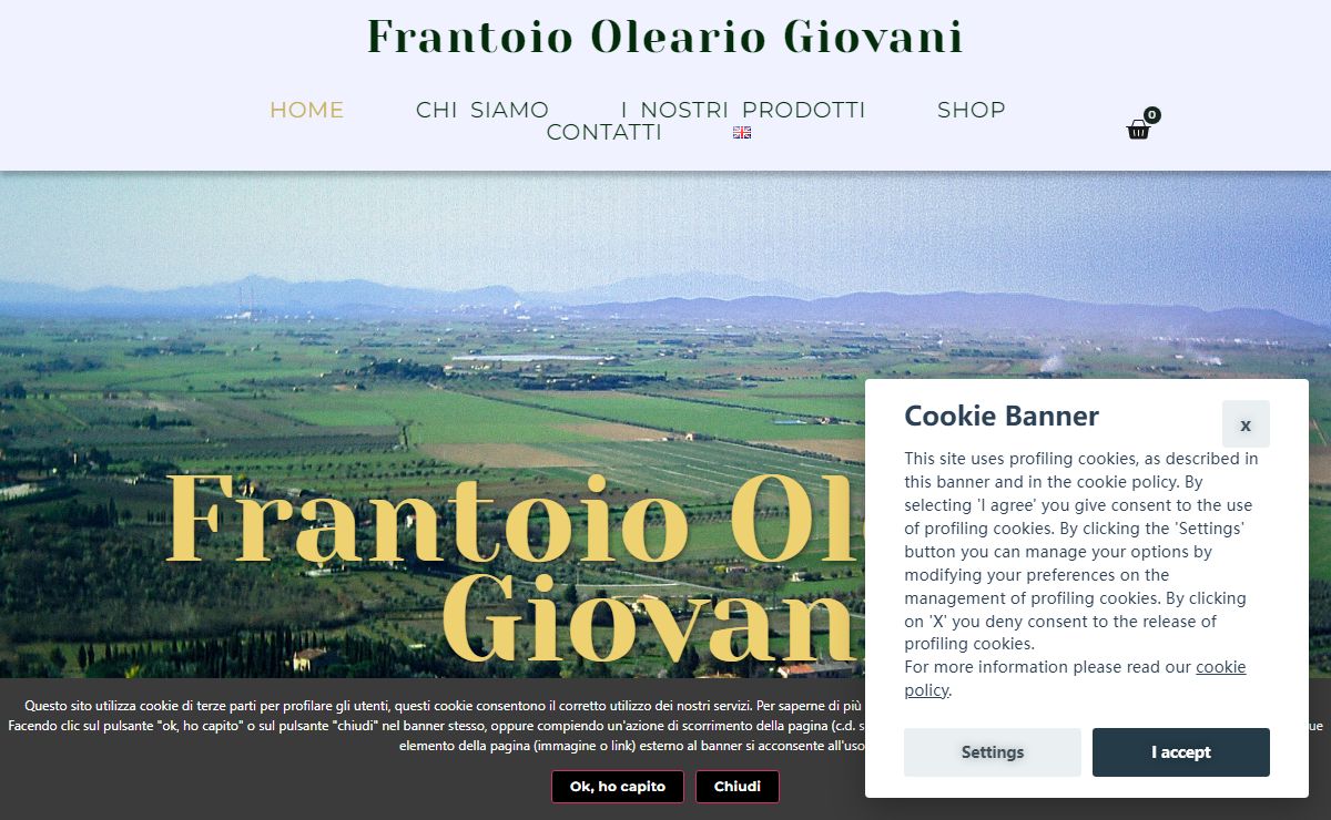 Frantoio Azienda Agricola Giovani Olio di Oliva Italia