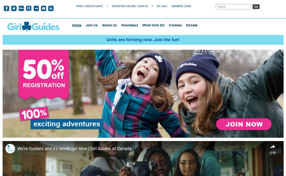 Girl Guides of Canada.