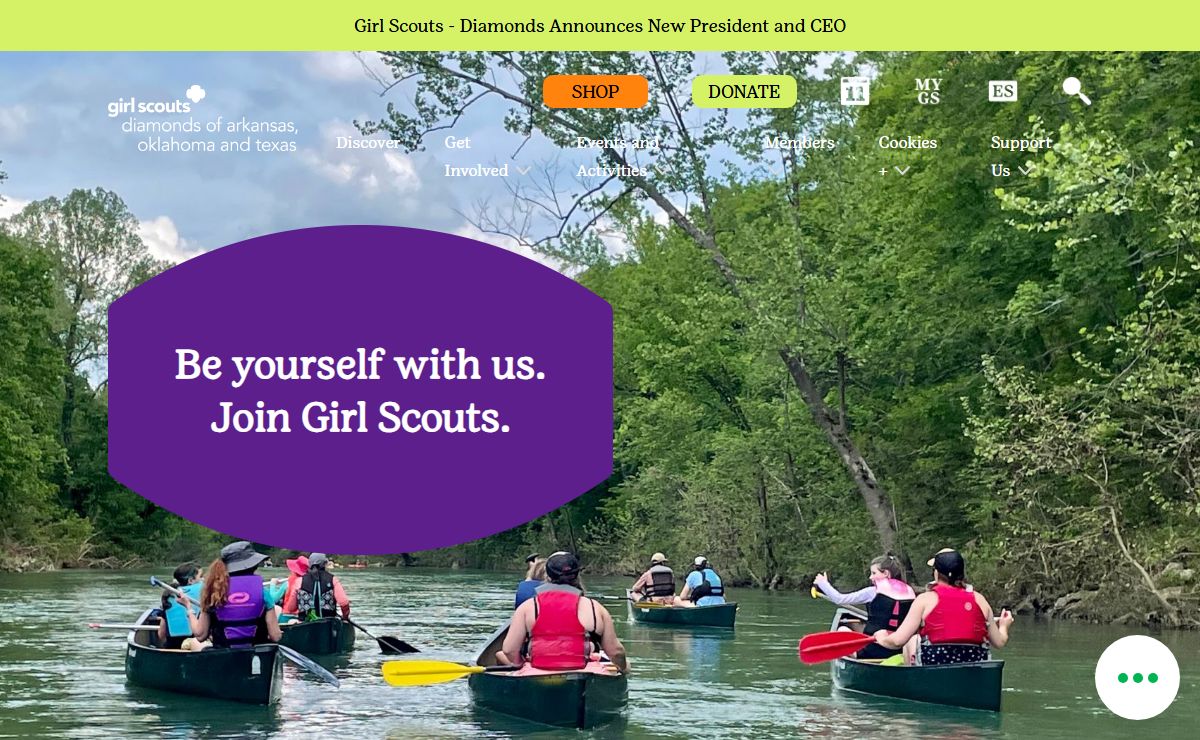 Girl Scouts Diamonds of Arkansas, Oklahoma and Texas