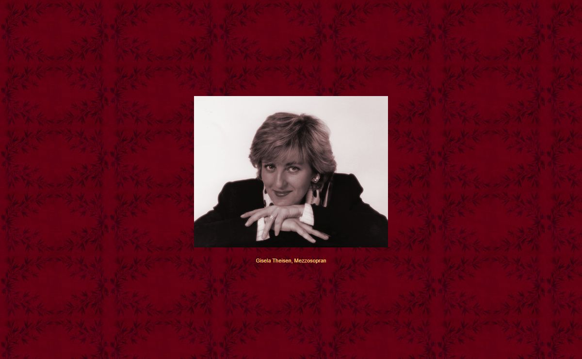 Gisela Theisen, Mezzosopran