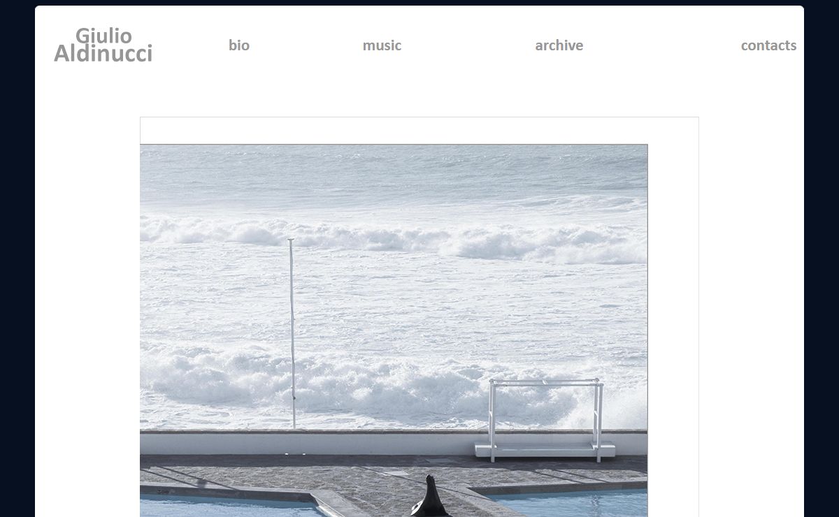 Giulio Aldinucci - official website