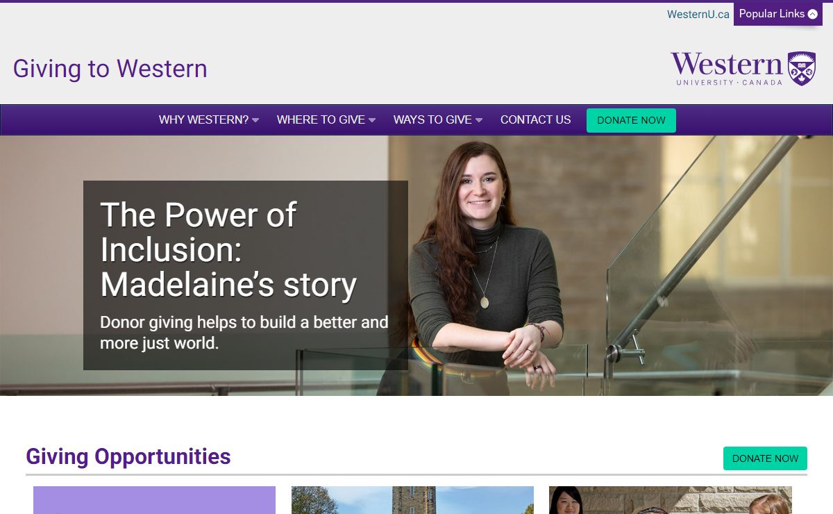 Western Giving – Western Giving