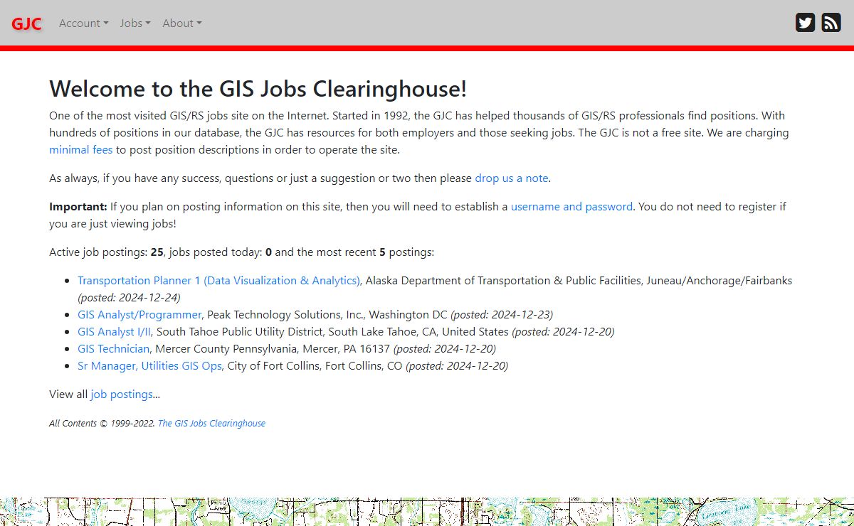 The GIS Jobs Clearinghouse