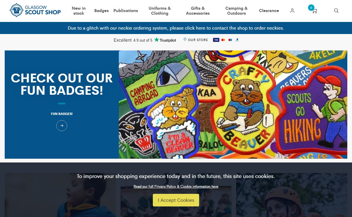 Glasgow Scout Shop