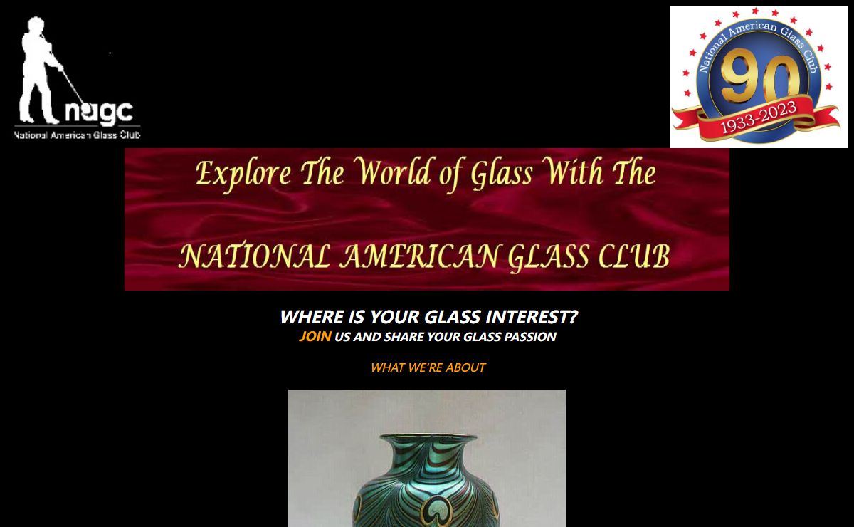 NATIONAL AMERICAN GLASS CLUB | HOME PAGE