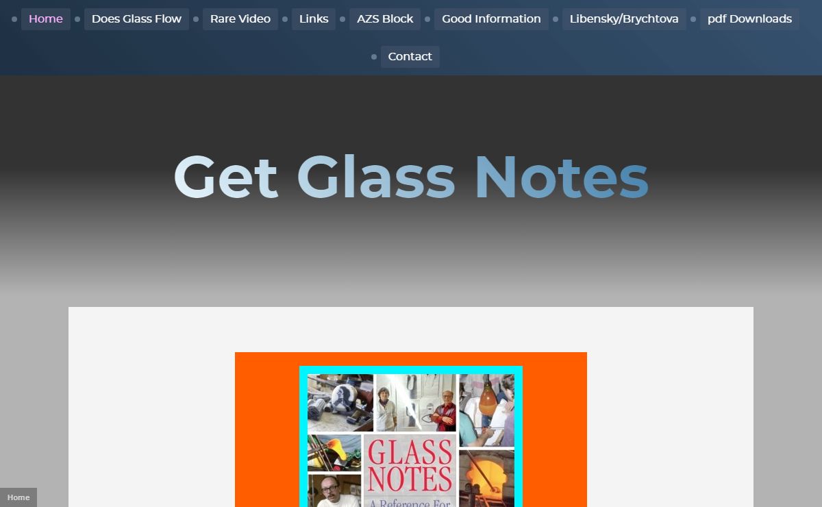 Home | Glass Notes, Version 4.0