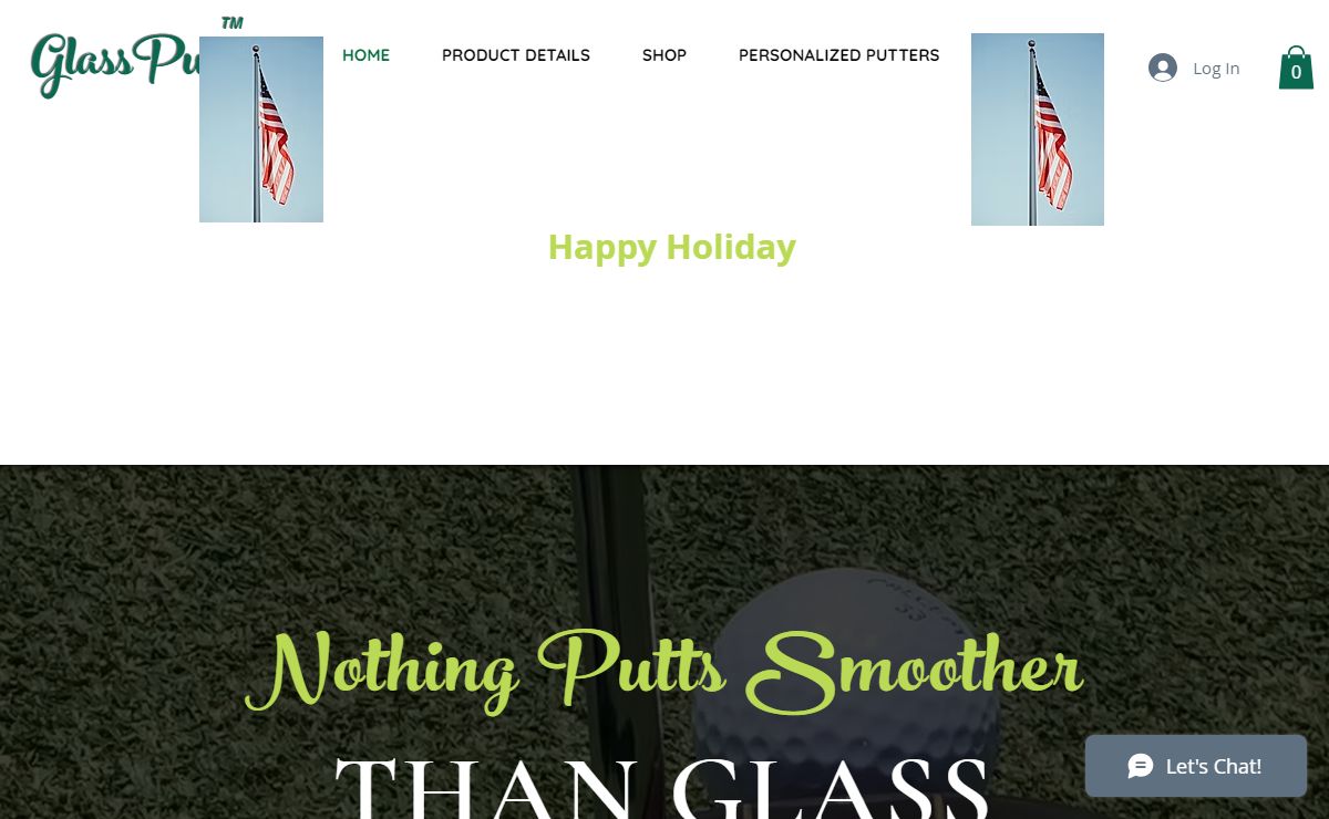 GlassPutter - Golf Putters Made From Glass