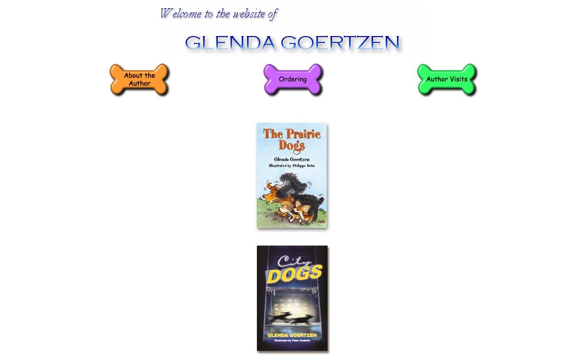 Glenda Goertzen's Home Page