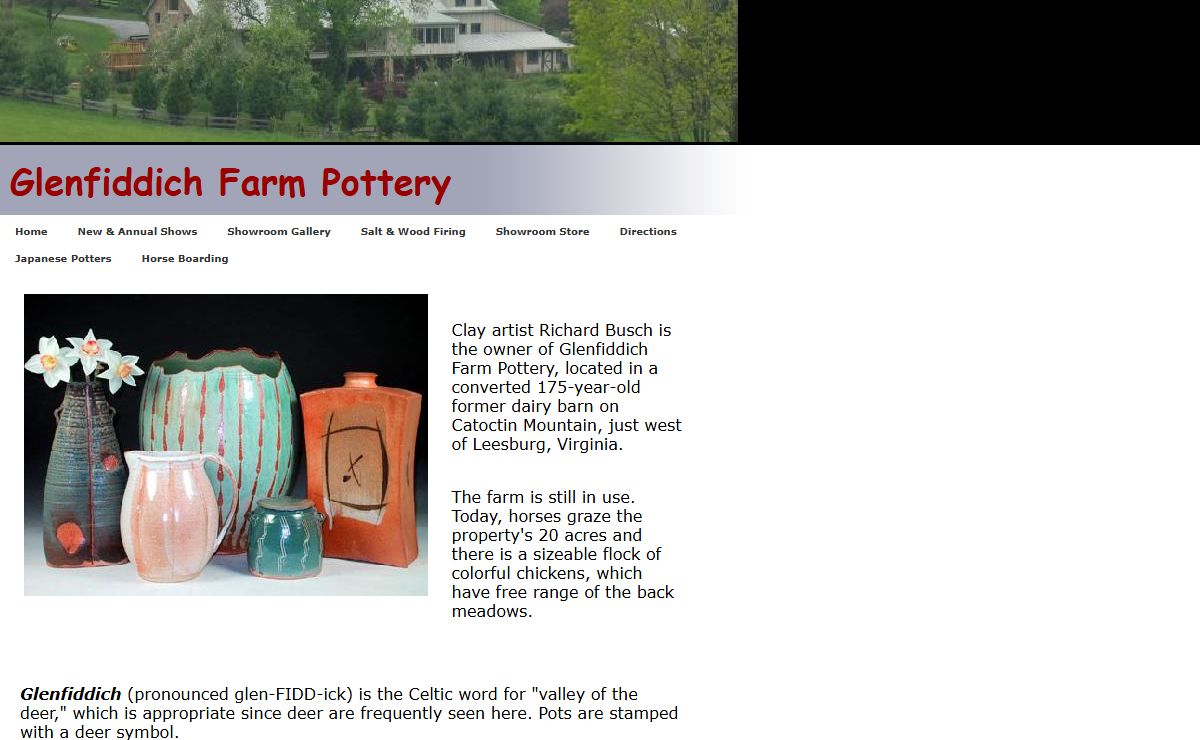 Glenfiddich Farm Pottery