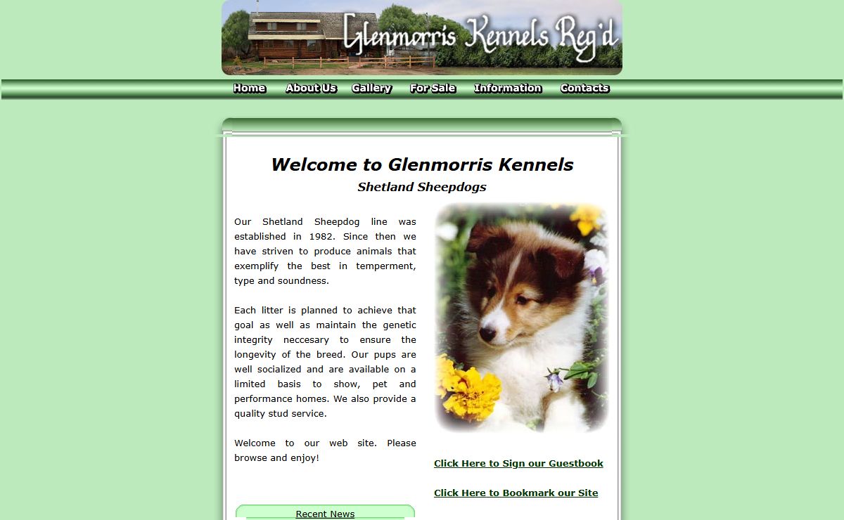 Glenmorris Kennels - Shetland Sheepdogs (Shelties) Carlyle, Saskatchewan