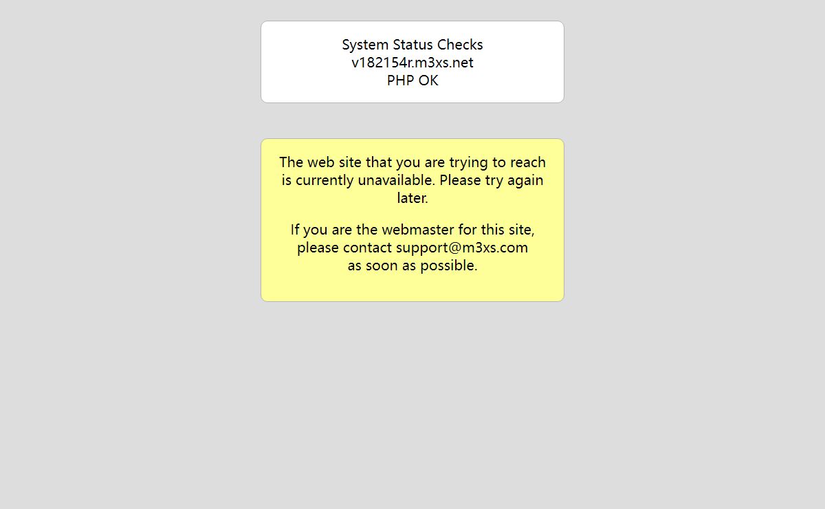 System Status