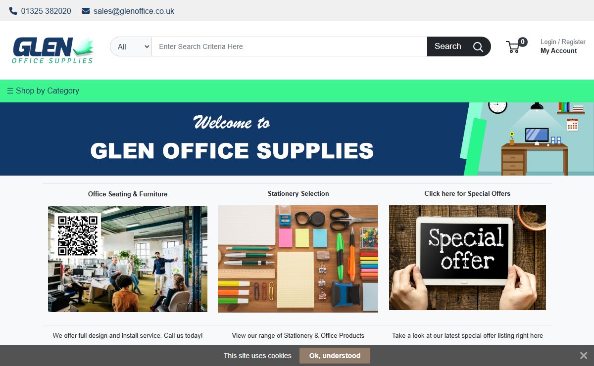 Glen Office Supplies | Glen Office UK