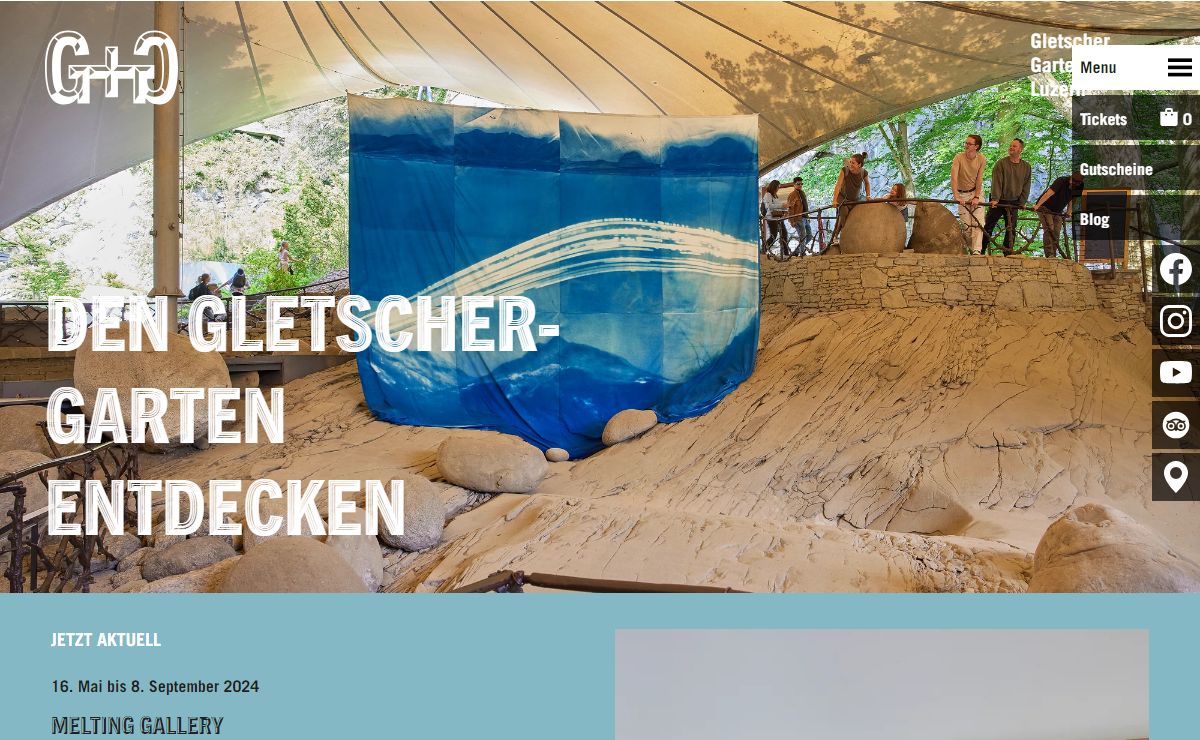 Gletschergarten ➡️ Jahreskarte für Firmen