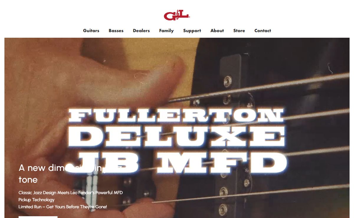 G&L Musical Instruments | Made in Fullerton Since 1980