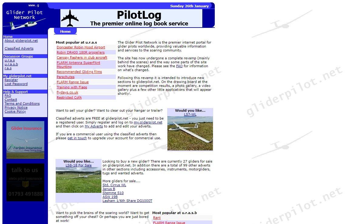 Glider Pilot Network > Home