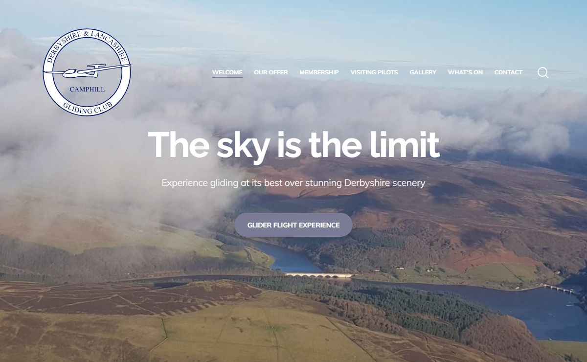 Derbyshire & Lancashire Gliding Club – The best gliding in Derbyshire