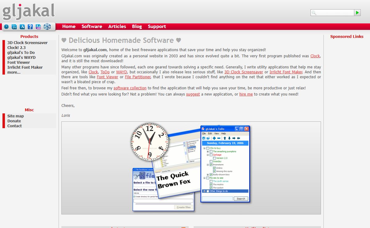 gljakal - free software