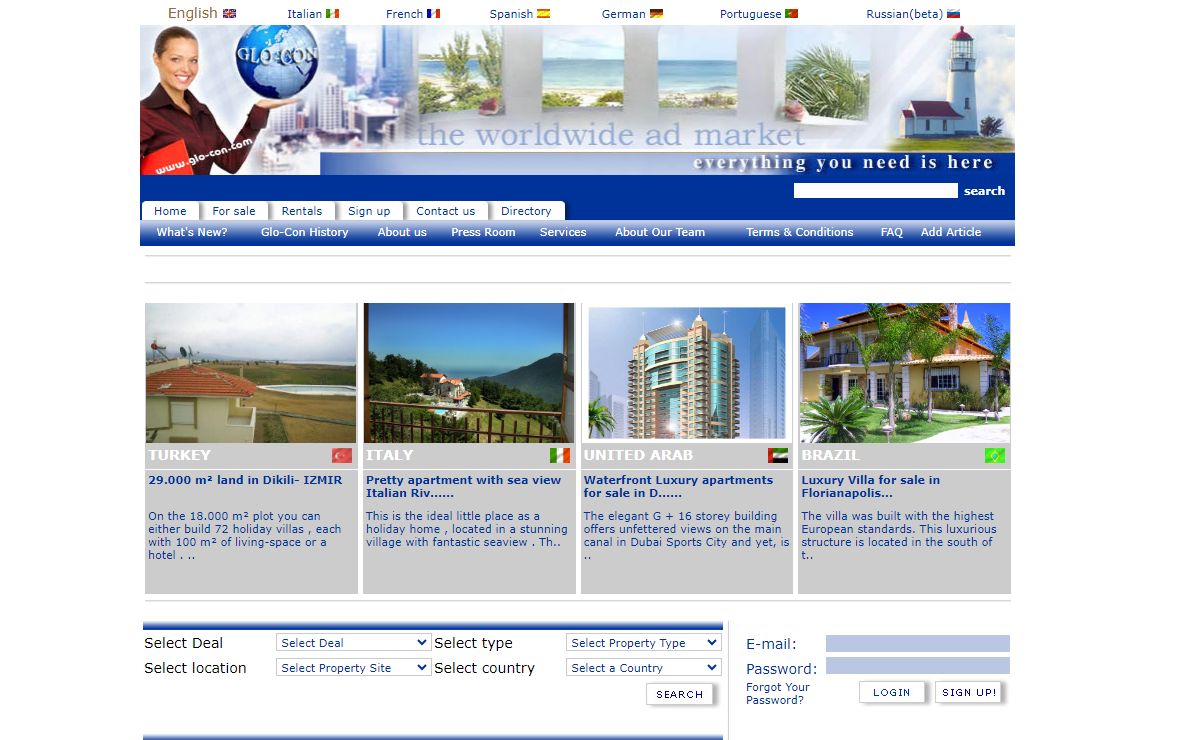 International Real Estate Listings - Real Estate for Sale and Rentals