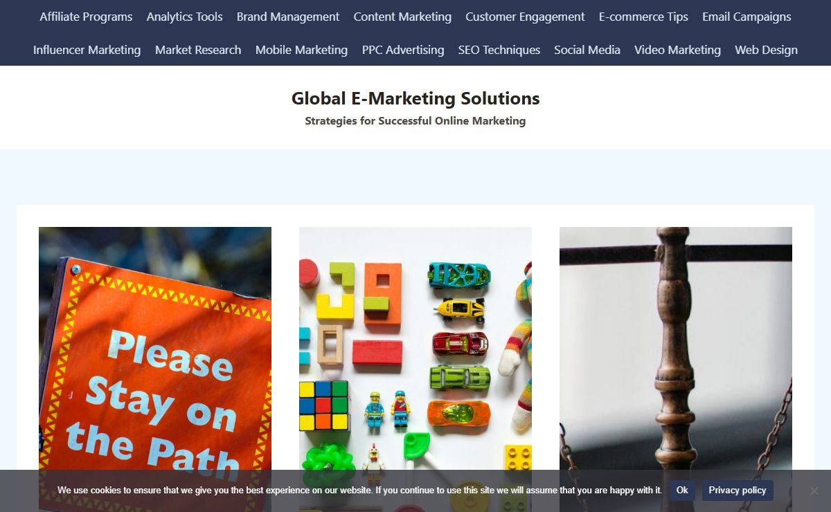 Global E-Marketing Solutions: Strategies for Successful Online Marketing