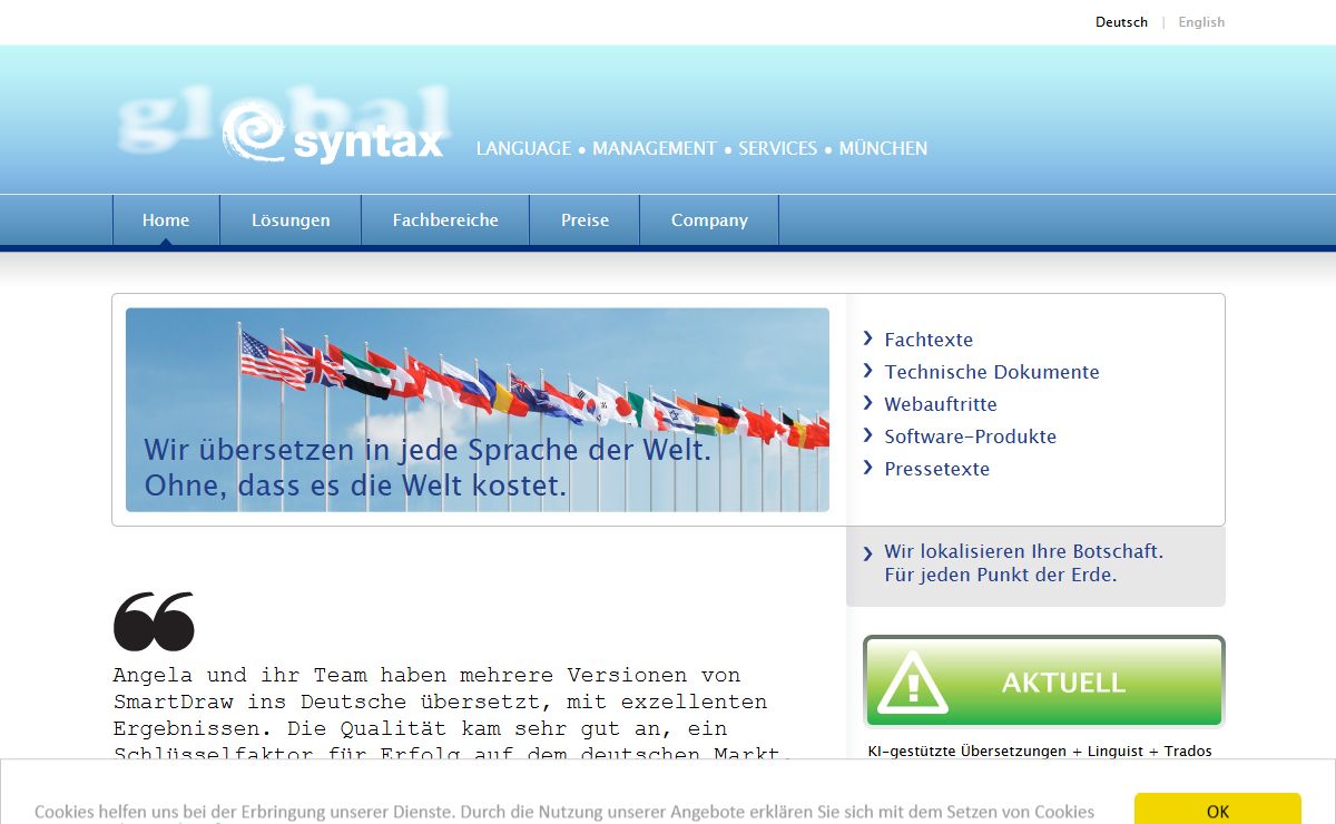 global syntax - Language Management Services München