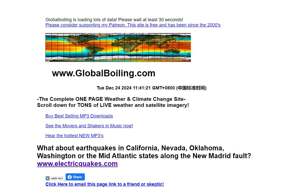 Globalboiling GlobalBoiling.com Your live weather source for Weather Forecasts, Climate Change, Global Warming, Hurricanes and Tornadoes
