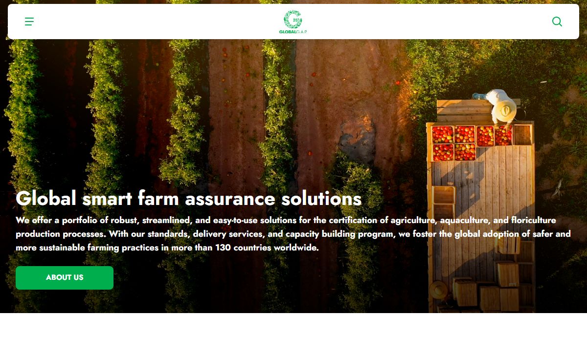 GLOBALG.A.P. | Smart farm assurance solutions