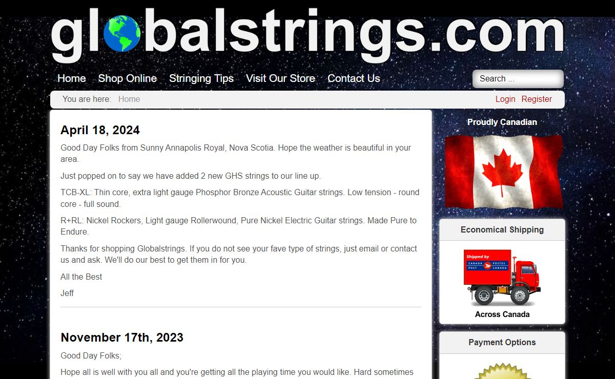 Global Strings