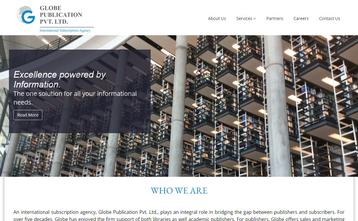 International Subscription Agency | Globe publication Pvt. Ltd.
